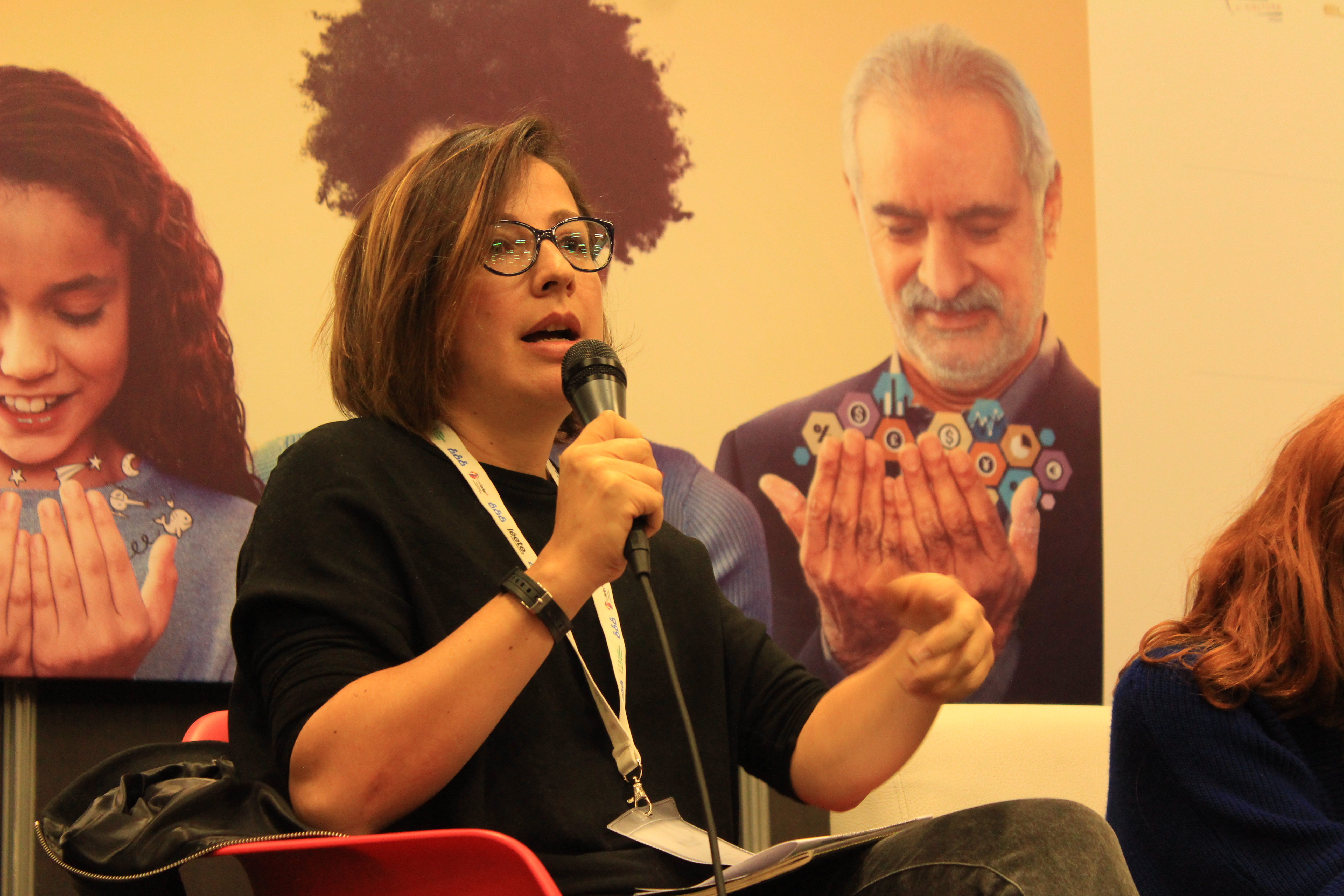 Tatiana Andrade, Filbo 2019. Foto: Jamer Alejandro Pinilla. 