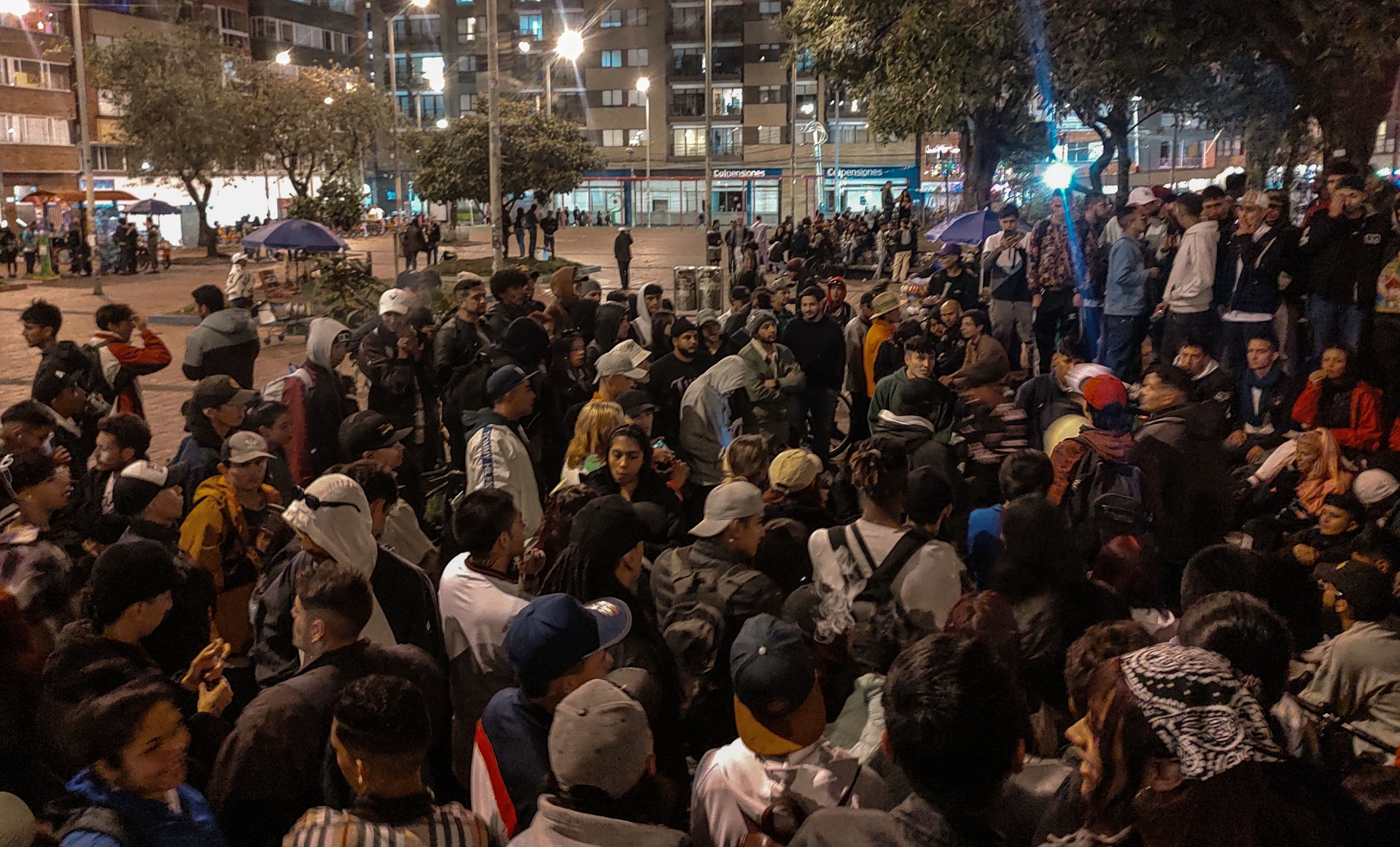 'Jueves de rap en la 60'. Foto: Nicolás Huertas