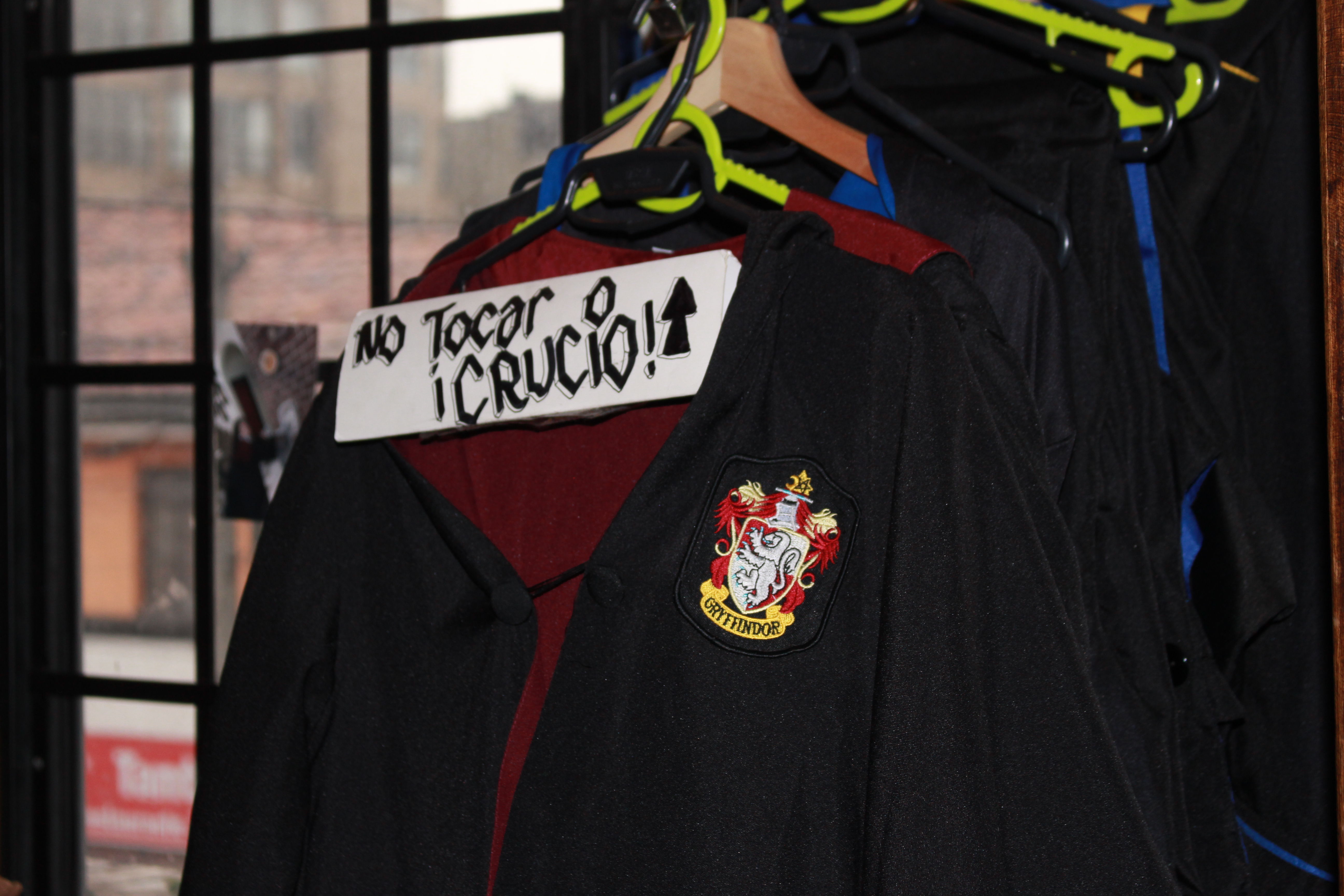 Capas de las casas de Hogwarts de la saga de Harry Potter