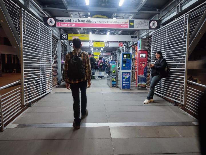 Estación Transmilenio Museo del Oro