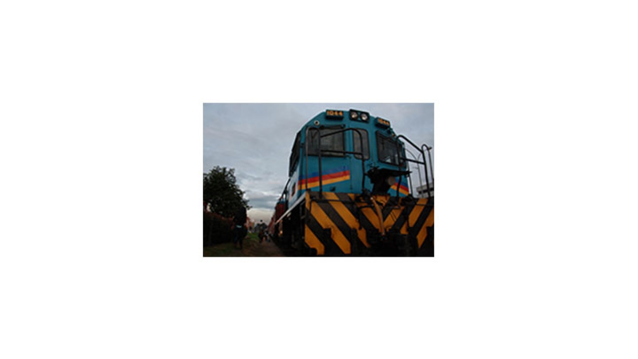 Colados en el Tren Turístico de la Sabana