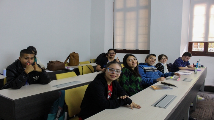 Estudiantes programa 'Transición es Crecer'