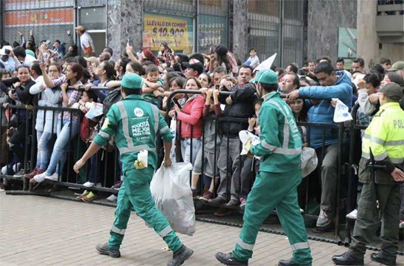 La Bogotá que no estaba lista para el papa
