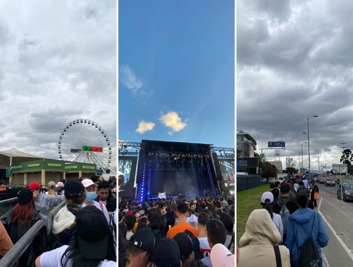 Durante la fila para el concierto de Dua Lipa se presentaron enfrentamientos entre los asistentes y los encargados de logística