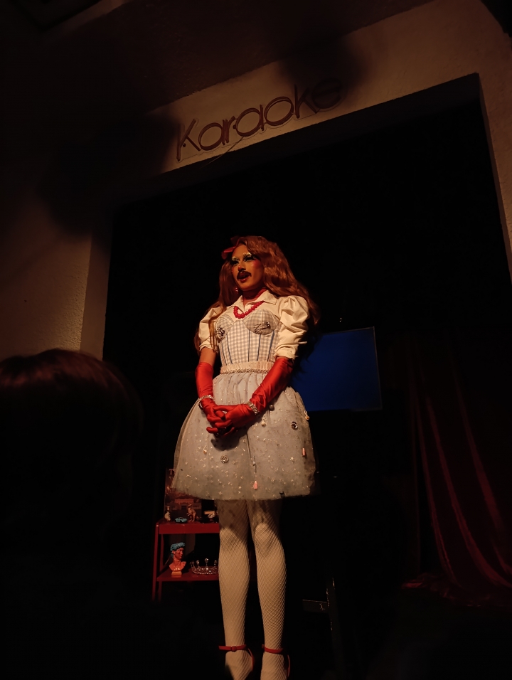 CrisTal durante el show “Ahora que tengo su atención”.