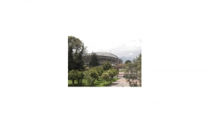 Vista del Coliseo el Campín.|||