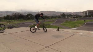 Santiago Fernández, deportista de BMX|||