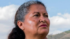 Luz Marina Bernal, 'Madre de Soacha' y candidata al Senado. Crédito: Fanpage de Facebok de Luz Marina.|||