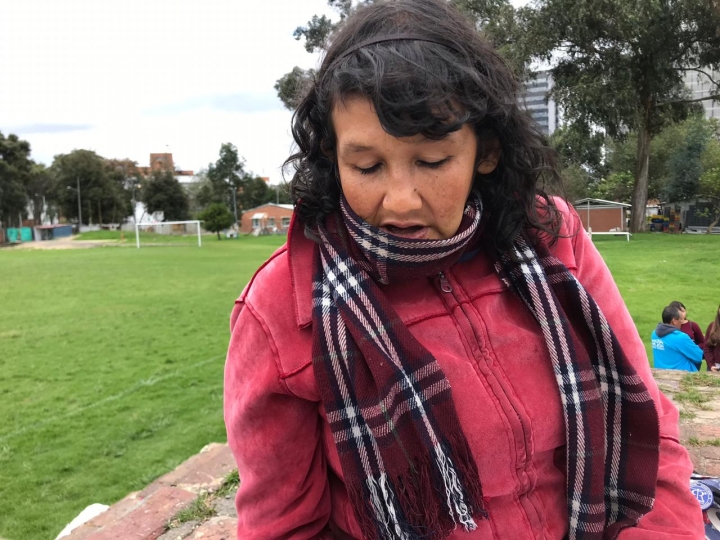 "No quiero volver a la calle jamás"