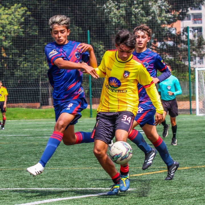 Partido entre JDiez y Atlethic Bogotá en la Copa del Norte