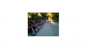 Reunión motociclistas.|||