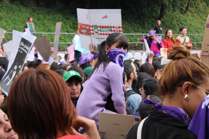 Marchas por la conmemoración del día internacional de la mujer 8M