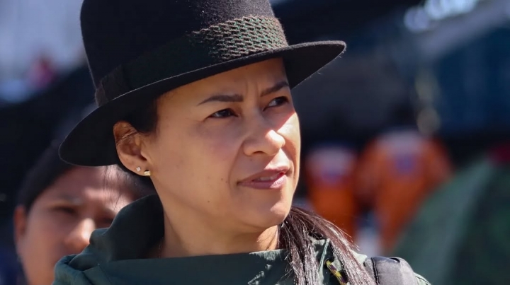 Magnolia Morales Zamora, indígena Embera Chami, candidata a la Cámara Indígena 2026
