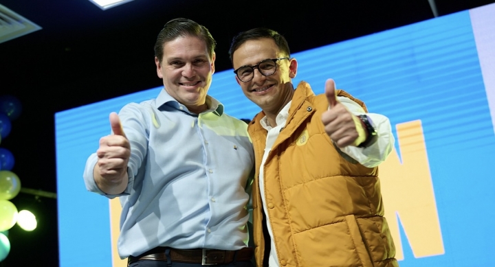 Reunión de campaña de Andrés Felipe Vásquez