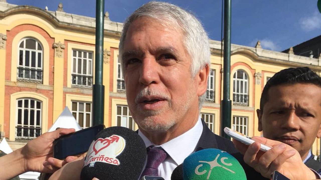 El alcalde Enrique Peñalosa. Crédito: Pilar Puentes|||