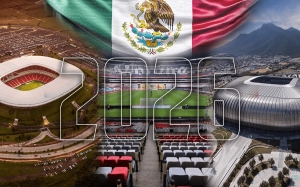 México tendrá 3 ciudades sede para el mundial 2026.|||