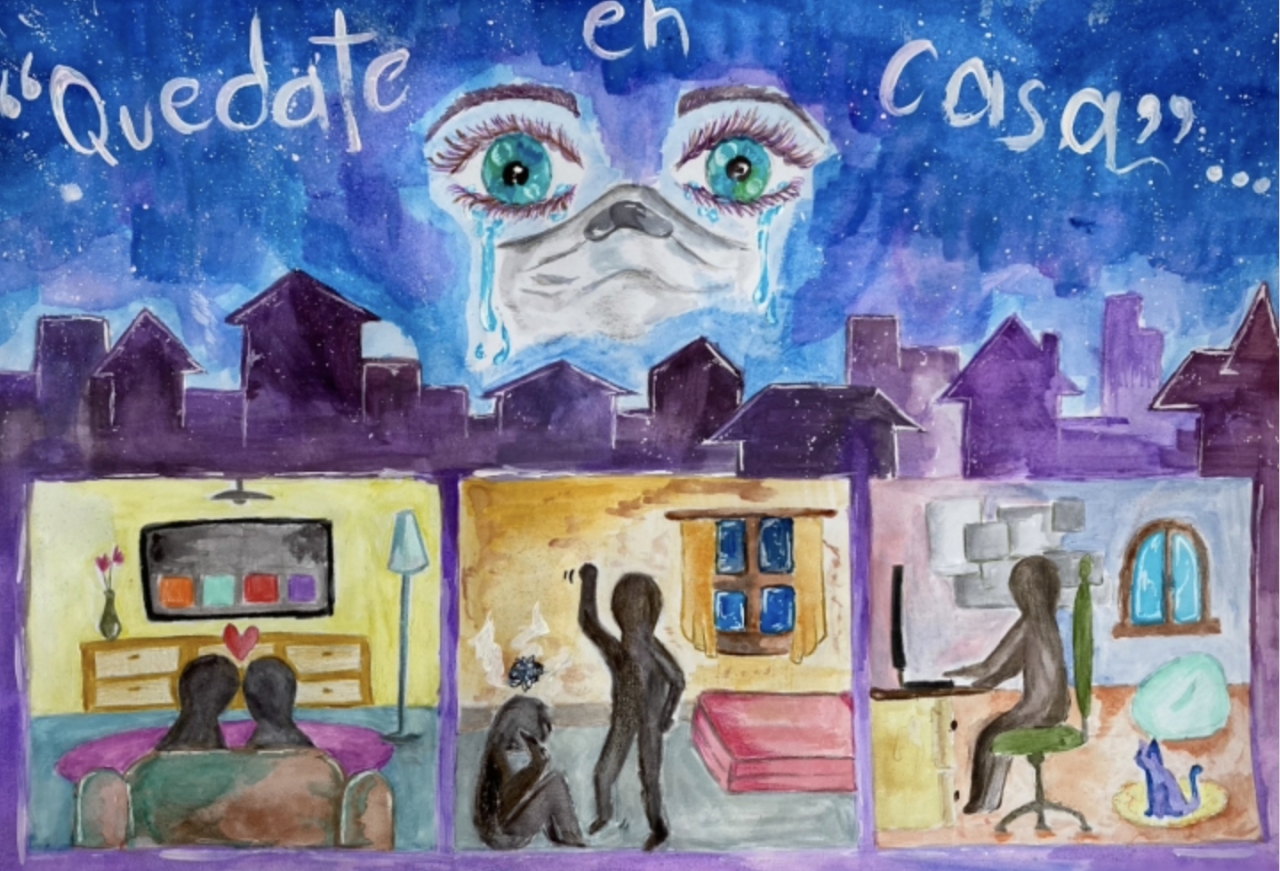 "Quédate en casa"|||