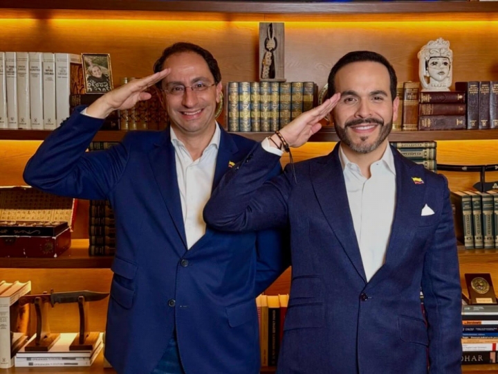 Aberlardo de la Espriella y Jose Manuel Restrepo