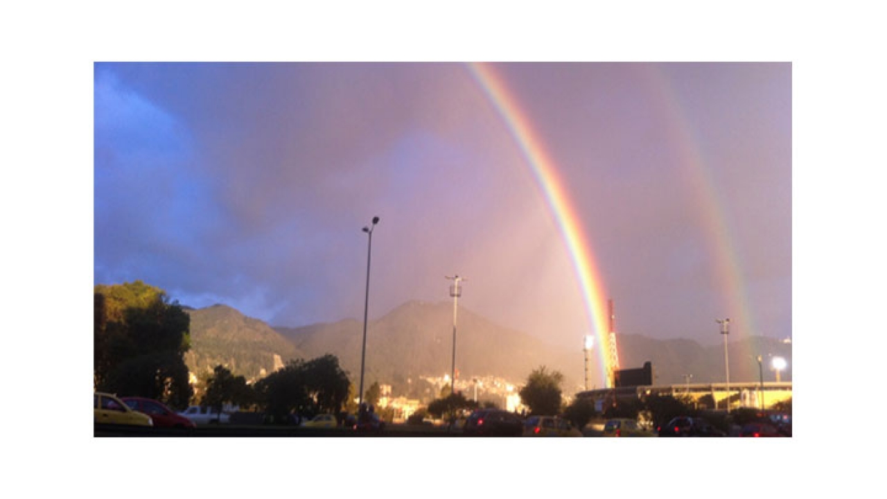 Foto tomada en la carrera 30 frente al estadio El Campín.|||