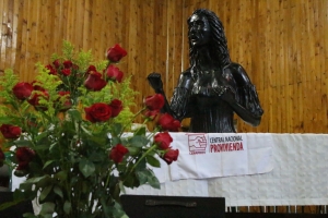 Busto de Policarpa Salavarrieta.|||