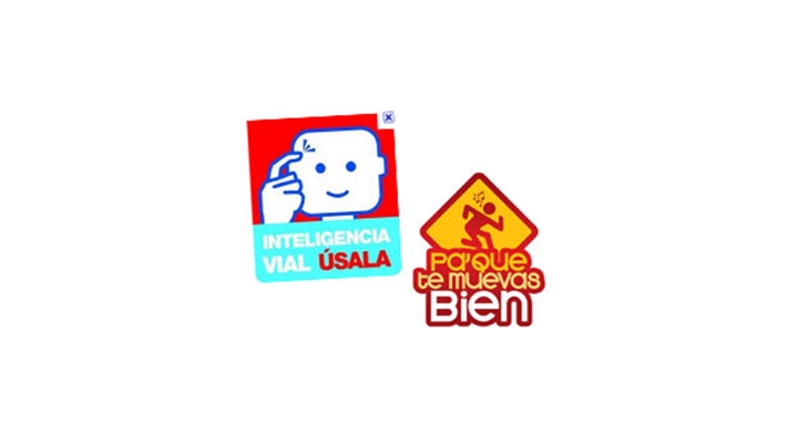 "Pa´ que te muevas Bien" fué la campaña de la pasada temporada navideña, mientras que "Inteligencia Vial" lleva más de un año en circulación.
