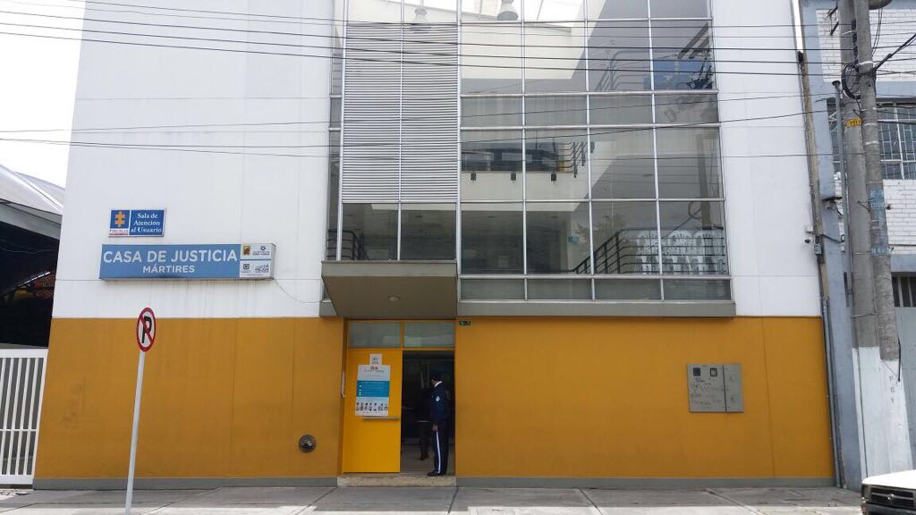 Casa de Justicia localidad de Mártires|||