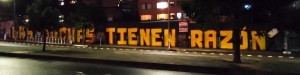 Mural "Las Cuchas tienen razón" - Calle 45 de Bogotá|||