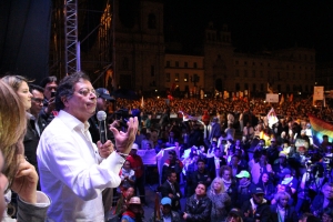 El candidato presidencial Gustavo Petro. Foto: Santiago José Buenaventura|||||||||||||||||||||||||||