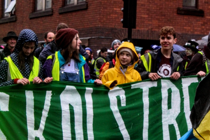 "No me quedaré callada mientras el mundo arde": Greta Thunberg