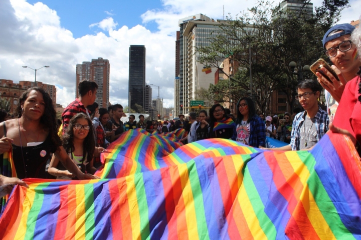 Marcha 'Bogotá Libre de Homofobia'