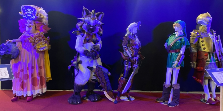 Exhibición cosplay