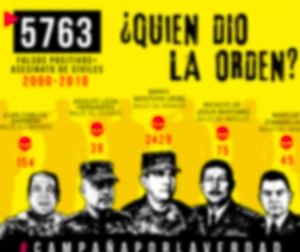 "Quién dio la orden", el mural que pide una respuesta sobre los responsables de los falsos positivos|||