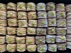 Baklava crispy de nueces y dátiles|||