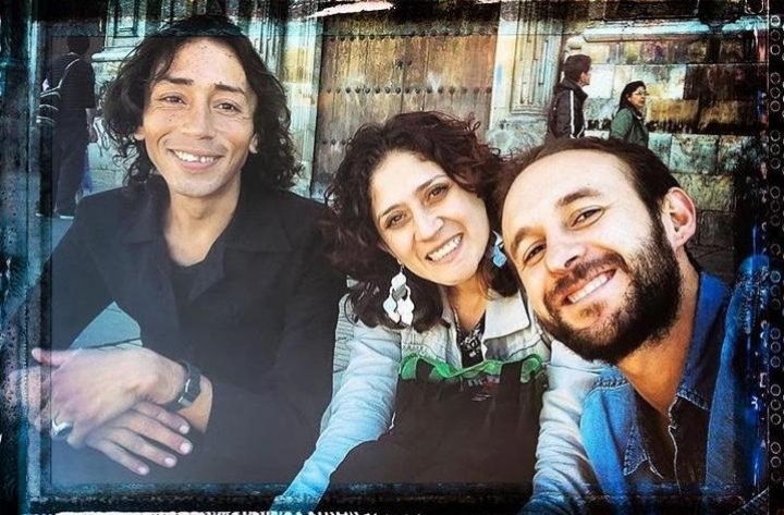 Cesar , Jacqui Hernández y Emilio Aparicio